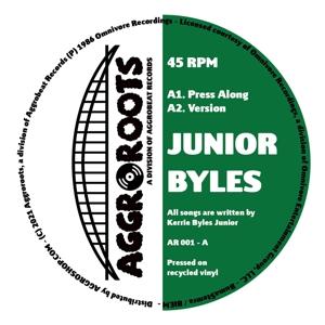 Cover for Junior Byles · Press Along / Thanks And Praise (LP) (2021)