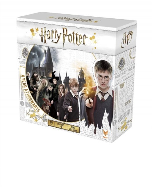 Harry Potter A Year At Hogwarts Strategy Board Game - Harry Potter - Mercancía - ASMODEE - 3760089891414 - 