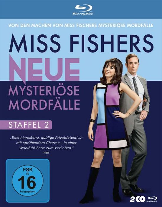 Cover for Hakewill,geraldine / Jackson,joel / Mcclements,c./+ · Miss Fishers Neue Mysteriöse Mordfälle-staffel 2 (Blu-ray) (2021)