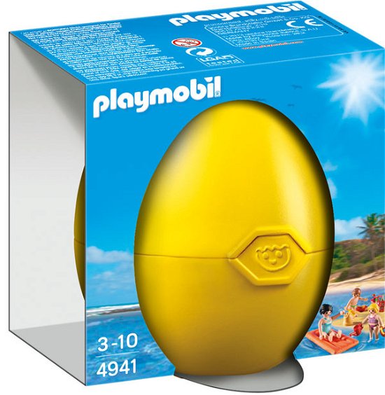 Cover for Playmobil · Playmobil Familieplezier Moeder en Kinderen in Ei - 4941 (Leksaker)