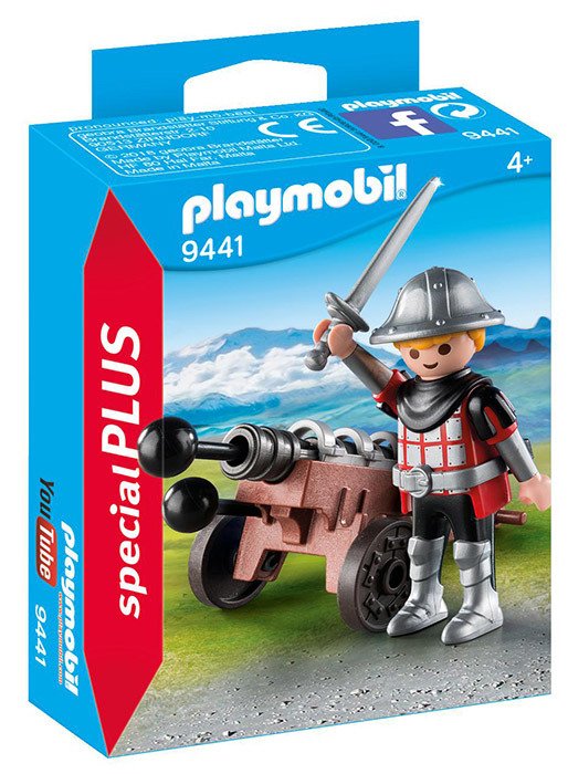 Playmobil - Playmobil 9441 Ridder met Kanon - Playmobil - Produtos - Playmobil - 4008789094414 - 29 de maio de 2019