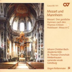 Cover for Holzbauer / Mozart · Missa In C/3 Geistliche H (CD) (1999)