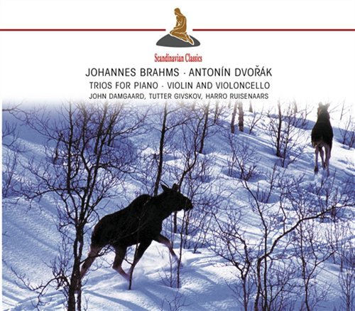 Cover for Brahms &amp; Dvorak · Trios for Piano Violin &amp; (CD) (2020)