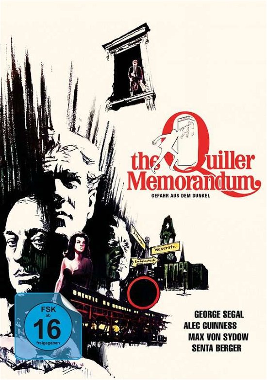 Cover for Segalgeorge / guinnessalec / sydowmax Von/+ · The Quiller Memorandum Ltd. (Blu-ray) (2019)