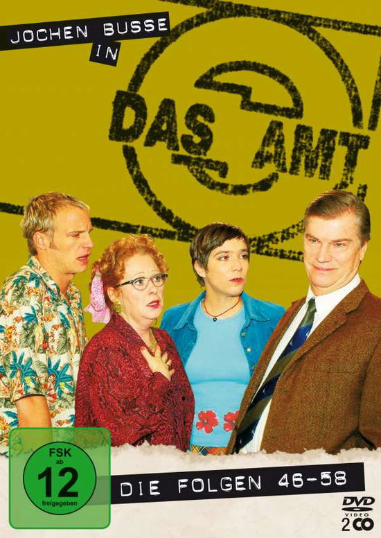 Cover for Busse,jochen / Bliefert,ulrike / Nindel,leonard/+ · Das Amt-dvd 4-folge 46-58 (DVD) (2021)