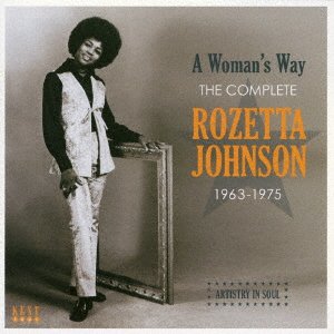 Cover for Rozetta Johnson · A Woman's Way: the Complete Rozetta Johnson 1961-1975 (CD) [Japan Import edition] (2016)