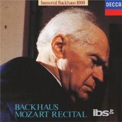 Mozart Recital - Wilhelm Bachhaus - Muzyka - DECCA - 4988005359414 - 13 listopada 2015