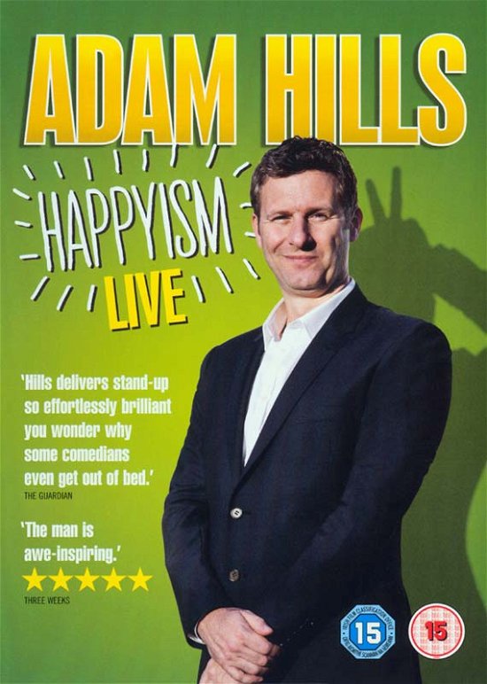 Cover for Adam Hills - Happyism · Adam Hills - Happyism Live (DVD) (2013)
