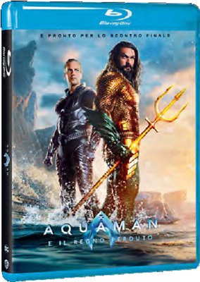 Cover for Amber Heard,jason Momoa,patrick Wilson · Aquaman E Il Regno Perduto (Blu-ray) (2024)