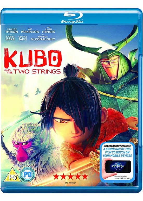 Kubo And The Two Strings DVD + - Kubo and the Two Strings (Blu- - Film - Universal Pictures - 5053083098414 - 16. januar 2017
