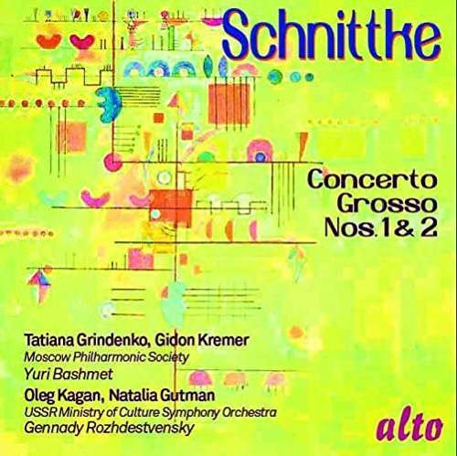 Cover for Gutman Etc / Cond. Bashmet / Rozhdestvensky · Schnittke Concerti Grossi Nos.1 &amp; 2 (CD) (2017)