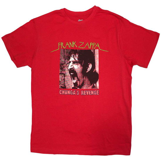 Frank Zappa Unisex T-Shirt: Chunga's Revenge - Frank Zappa - Gadżety - MERCHANDISE - 5056170694414 - 19 grudnia 2019