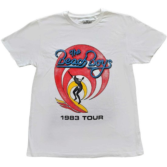 The Beach Boys Unisex T-Shirt: Surfer '83 Vintage - The Beach Boys - Mercancía -  - 5056561041414 - 