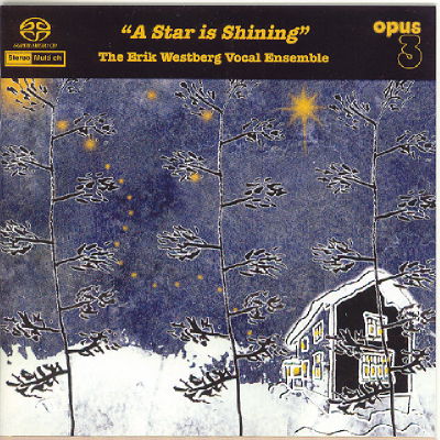 Cover for Erik Westberg Vocal Ensemble · A Star Is Shining (Super Audio CD) (CD) (2020)