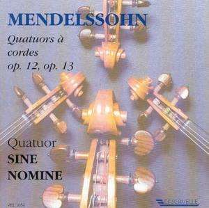 Cover for Sine Nomine · Streichquartette Op.12 &amp; 13 (CD)