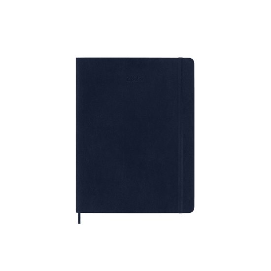 Cover for Moleskine · Moleskine 2025 12-Month Weekly XL Softcover Notebook: Sapphire Blue (Taschenbuch) (2024)
