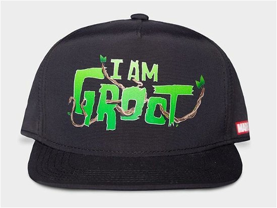 Cover for TShirt · Marvel: I Am Groot Boys Logo Snapback Cap Black (Cappellino) (MERCH)