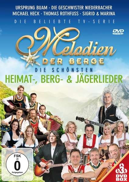 Melodien Der Berge - Die Schonsten Heimat, Berg & Jagerlieder - V/A - Elokuva - MCP - 9002986191414 - torstai 27. syyskuuta 2018