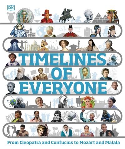 Cover for Dk · Timelines of Everyone: From Cleopatra and Confucius to Mozart and Malala - DK Children's Timelines (Hardcover Book) (2023)