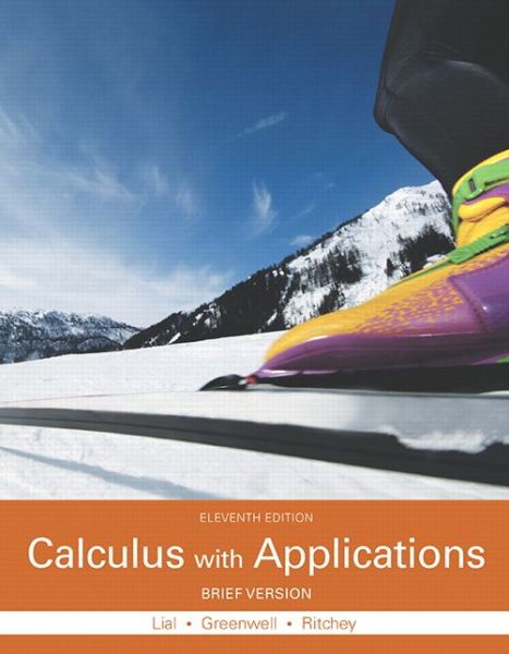 Cover for Margaret Lial · Calculus with Applications, Brief Version (Hardcover Book) (2015)