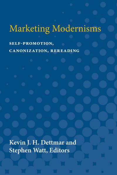 Cover for Marketing Modernisms (Paperback Book) (1996)