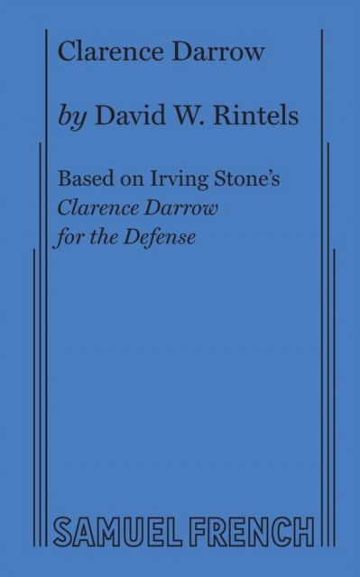 Cover for David W Rintels · Clarence Darrow (Paperback Book) (2017)