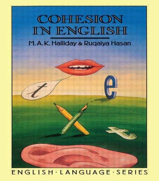 Cover for M.A.K. Halliday · Cohesion in English - English Language Series (Paperback Book) (1976)