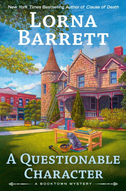 Cover for Lorna Barrett · A Questionable Character (Inbunden Bok) (2023)