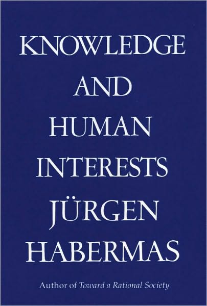 Cover for Jurgen Habermas · Knowledge and Human Interests (Pocketbok) (1971)