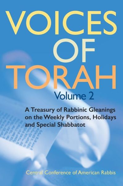 Cover for Sonja K Pilz · Voices of Torah , Volume 2 : A Treasury of Rabbinic Gleanings on the Weekly Portions, Holidays, and Special Shabbatot (Paperback Book) (2019)