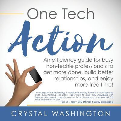 Cover for Washington, Crystal (Writer on marketing) · One tech action (Book) (2016)