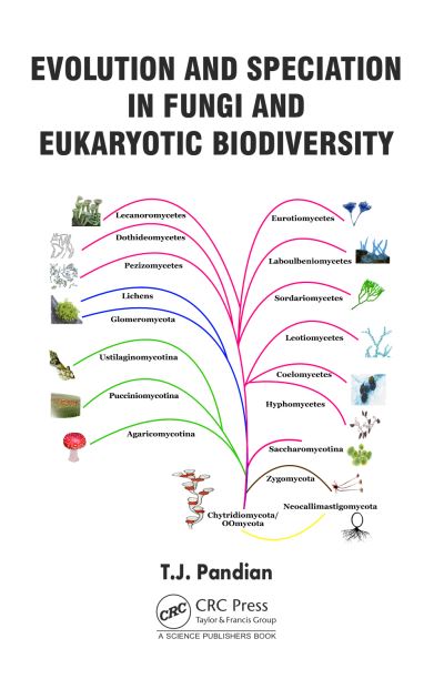 Cover for Pandian, T. J. (Madurai Kamaraj University, Tamilnadu, India) · Evolution and Speciation in Fungi and Eukaryotic Biodiversity (Hardcover bog) (2023)