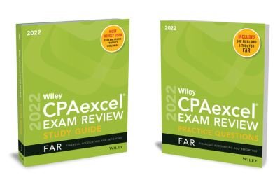 Wiley's CPA 2022 Study Guide + Question Pack - Financial Accounting and Reporting - Wiley - Livros - John Wiley & Sons Inc - 9781119852414 - 9 de novembro de 2021