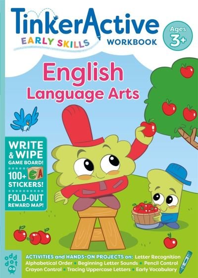 Cover for Kate Avino · TinkerActive Early Skills English Language Arts Workbook Ages 3+ - TinkerActive Workbooks (Paperback Book) (2023)
