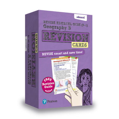 Cover for Rob Bircher · Pearson REVISE Edexcel GCSE Geography B: Revision Cards Incl. online revision - for 2025 and 2026 exams - Pearson Revise (Book) (2017)