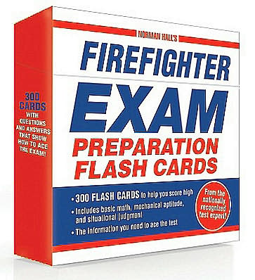 Cover for Norman Hall · Norman Hall's Firefighter Exam Preparation Flash Cards (Flashcards) (2011)