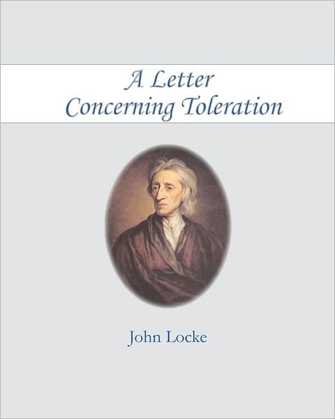 Cover for John Locke · A Letter Concerning Toleration (Taschenbuch) (2010)