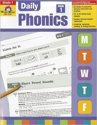 Cover for Joy Evans · Daily Phonics, Grade 1 (Paperback Book) (2012)