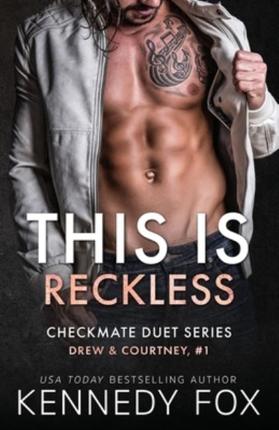 Cover for Kennedy Fox · This is Reckless: Drew &amp; Courtney #1 (Large Print) - Checkmate Duet (Taschenbuch) [Large type / large print edition] (2021)