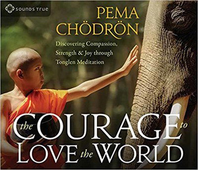 Cover for Pema Chodron · The Courage to Love the World: Discovering Compassion, Strength, and Joy through Tonglen Meditation (Lydbok (CD)) [Unabridged edition] (2018)