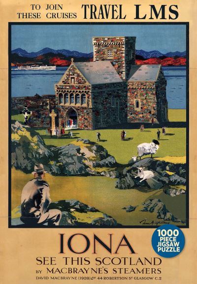 The Iona Abbey Jigsaw Puzzle -  - Jogo de tabuleiro - Birlinn General - 9781780278414 - 6 de julho de 2023