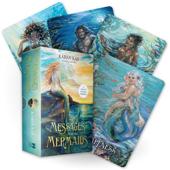 Messages from the Mermaids: A 44-Card Deck and Guidebook - Karen Kay - Kirjat - Hay House UK Ltd - 9781788173414 - tiistai 16. kesäkuuta 2020