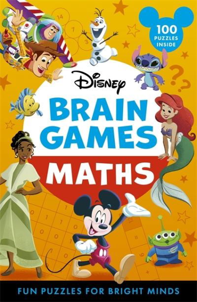 Cover for Walt Disney · Disney Brain Games: Maths (Pocketbok) (2024)