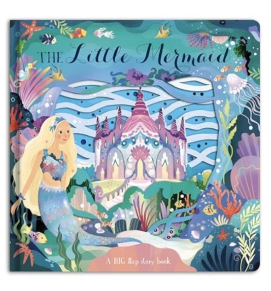 Cover for The Little Mermaid - Fairy Tale Die-Cut Board Book (Board book) (2020)