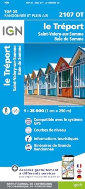 Treport / St-Valery-sur-Somme / Baie de Somme - TOP 25 -  - Bøger - Institut Geographique National - 9782758555414 - 15. januar 2024