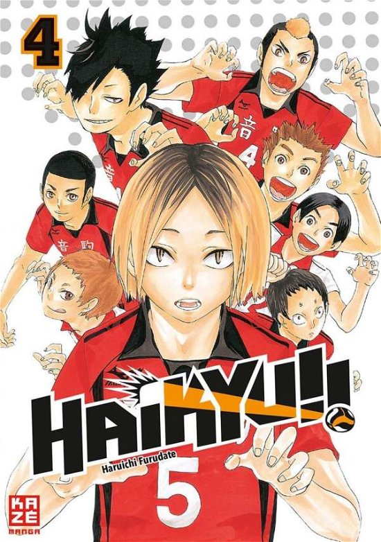 Cover for Haruichi Furudate · Haikyu!! - Band 04 (Bog) (2023)