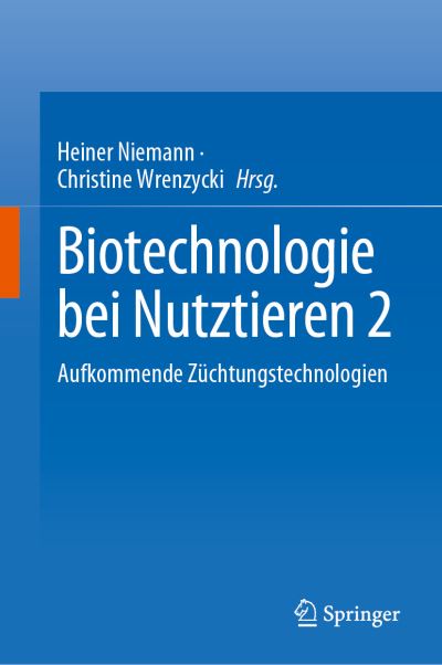 Cover for Niemann · Tierische Biotechnologie 2 (Book) (2023)
