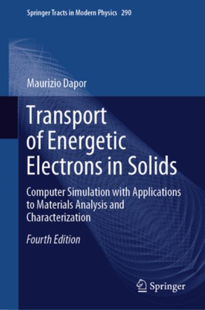 Cover for Maurizio Dapor · Transport of Energetic Electrons in Solids (Book) (2023)