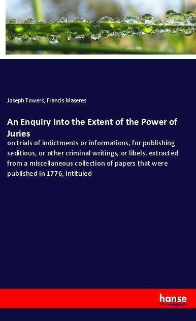Cover for Towers · An Enquiry Into the Extent of th (Bog)