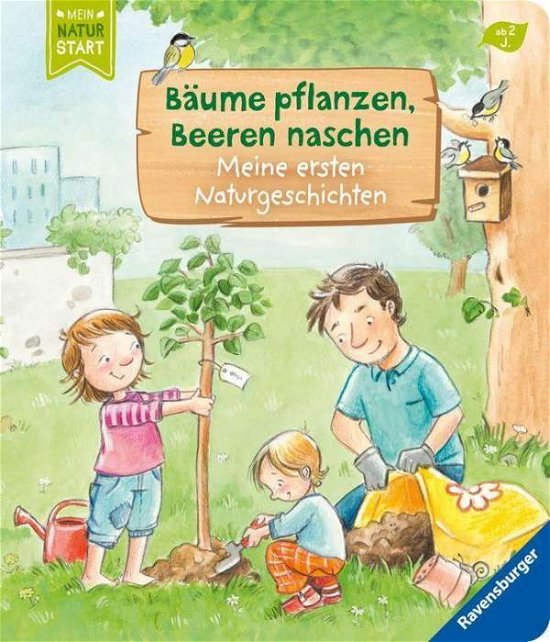 Cover for Sandra Grimm · Bume pflanzen, Beeren naschen. Meine ersten Naturgeschichten (Tavlebog) (2022)